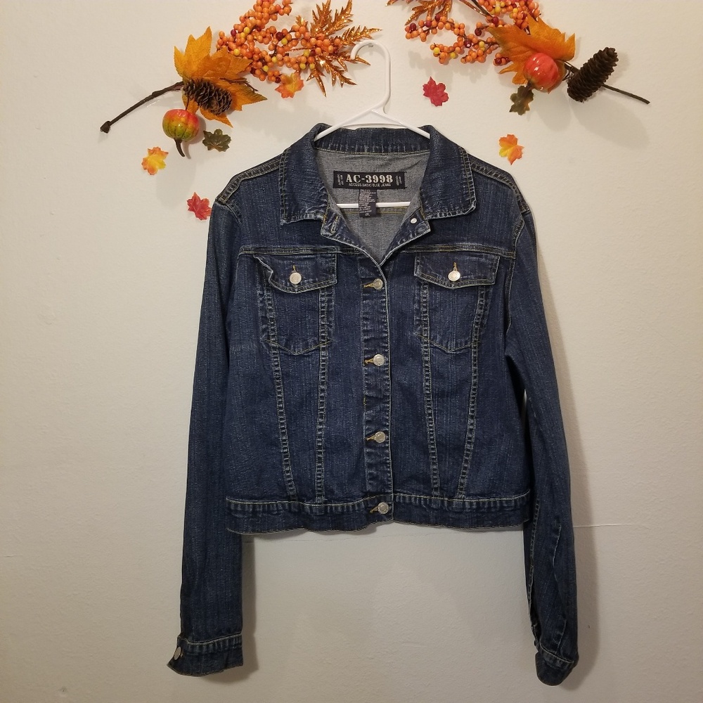 AC-3998 Blue Jean Jacket